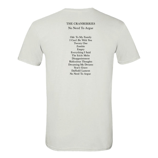 'No Need To Argue' White T-shirt